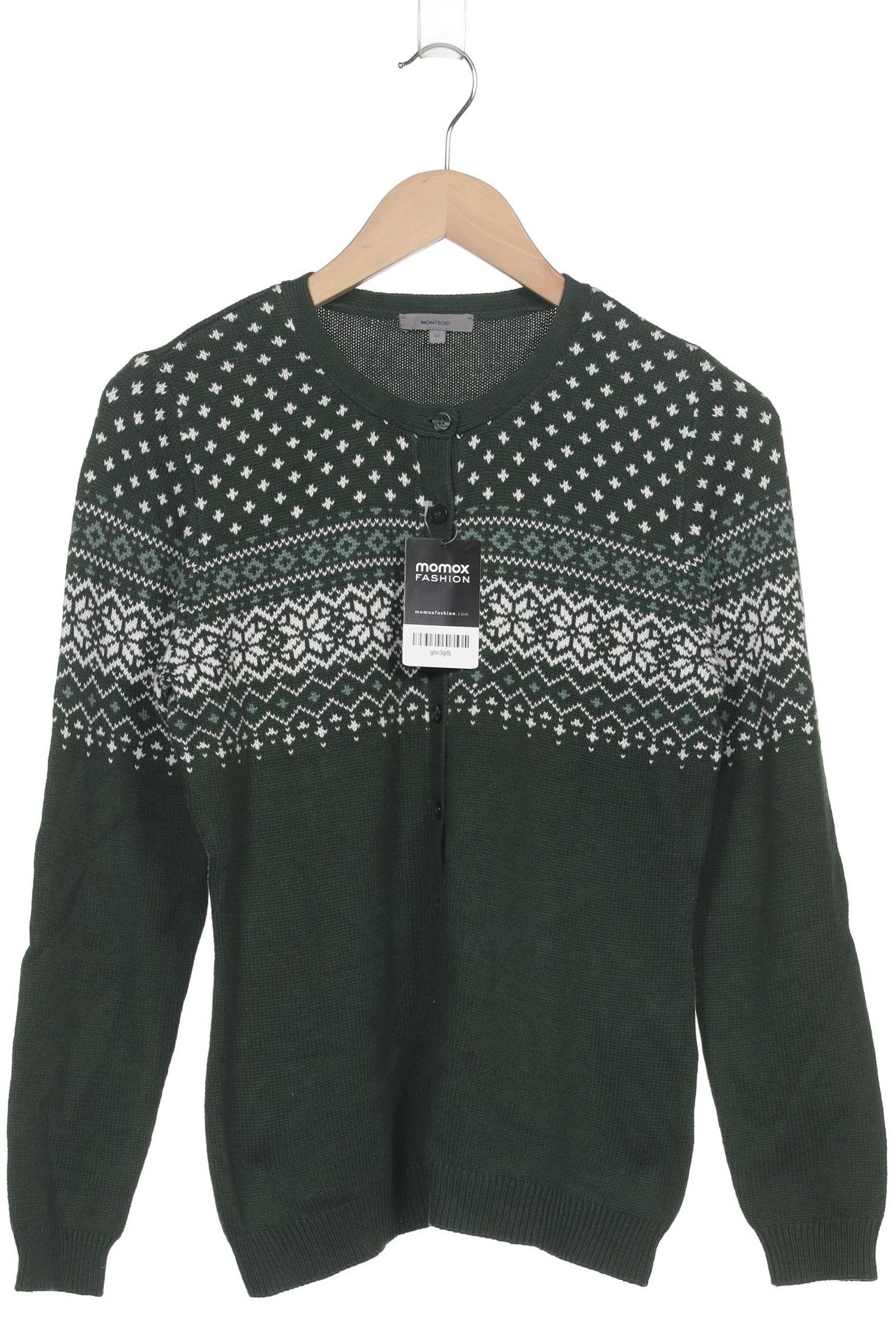 

Montego Damen Strickjacke, grün, Gr. 38