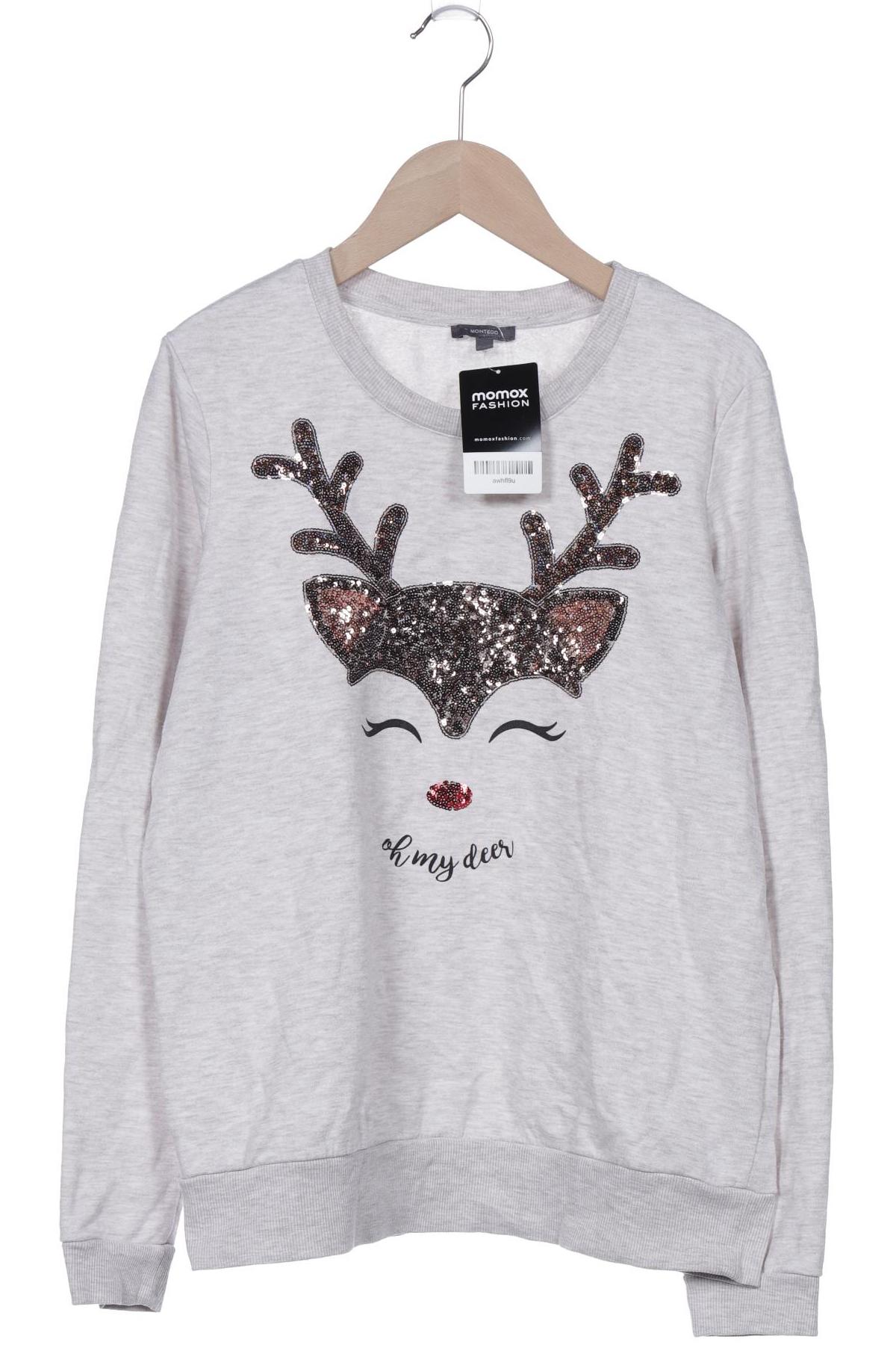 

Montego Damen Sweatshirt, grau, Gr. 38