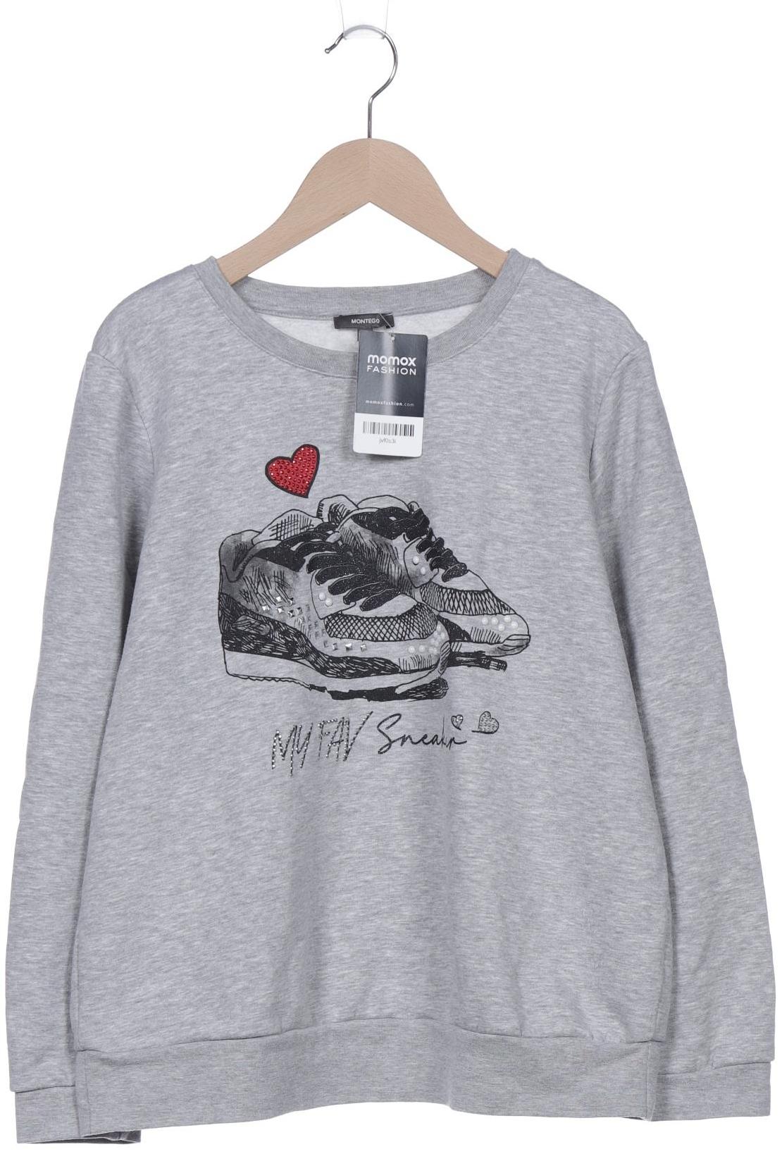

Montego Damen Sweatshirt, grau, Gr. 42