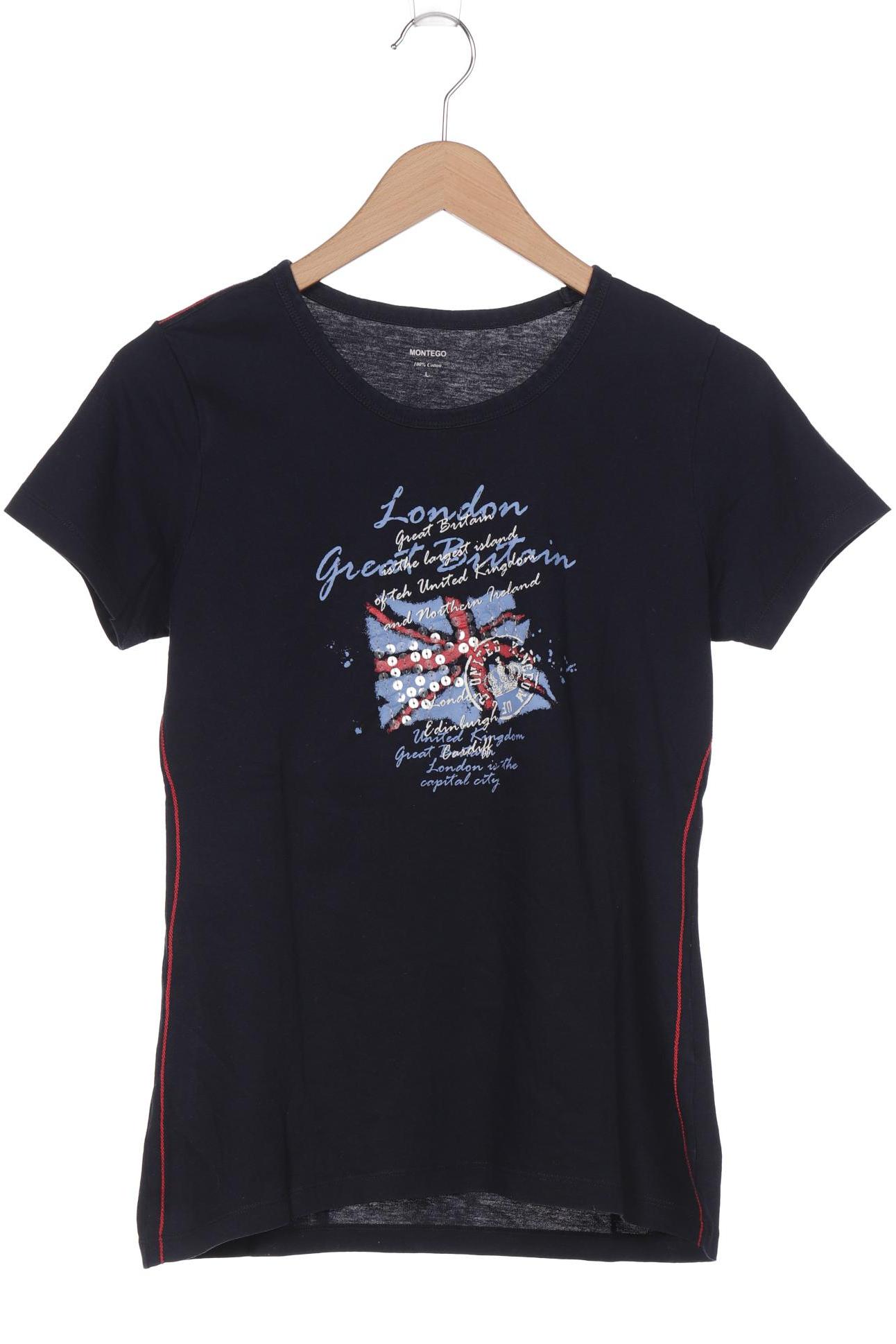 

Montego Damen T-Shirt, marineblau