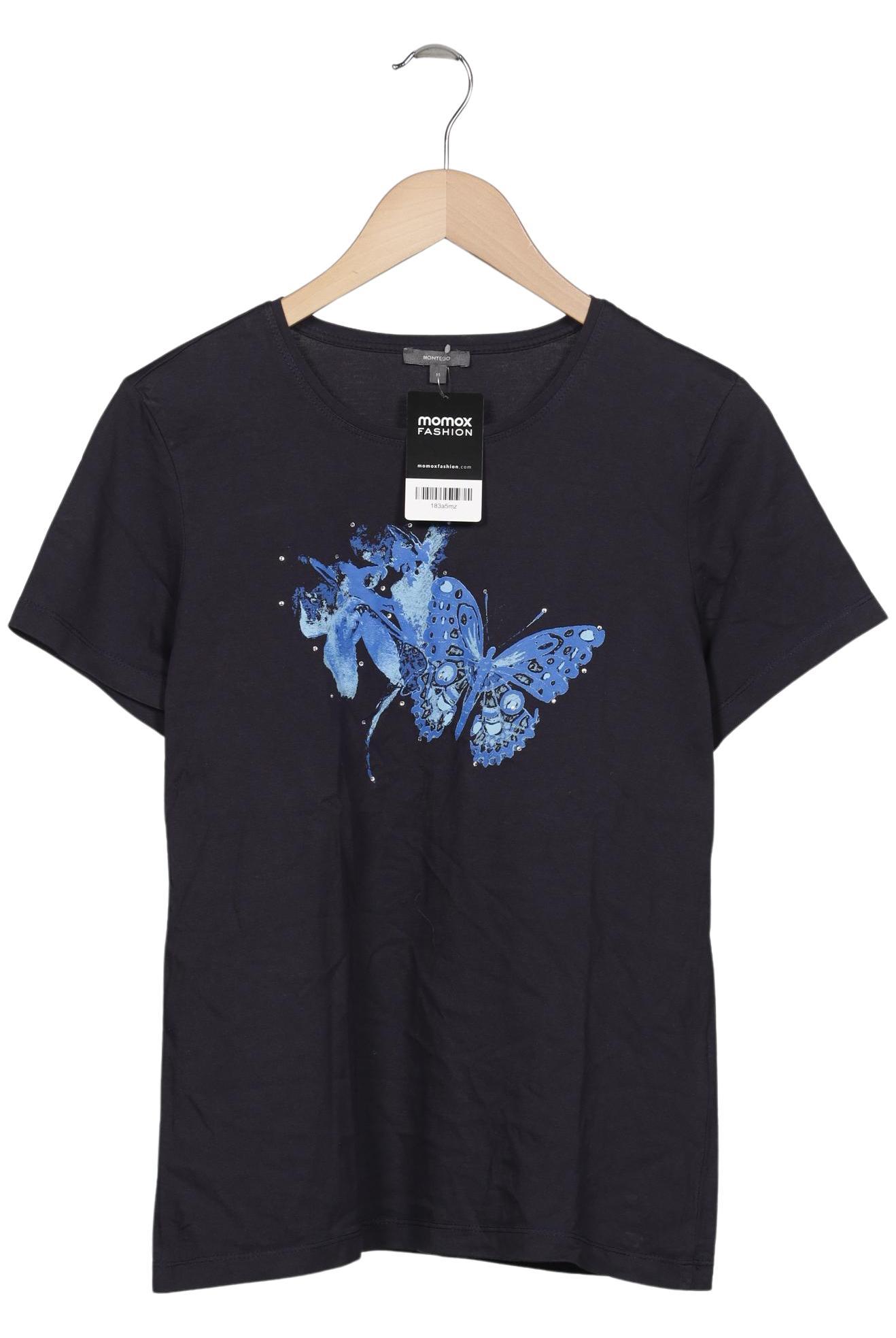 

Montego Damen T-Shirt, marineblau, Gr. 38