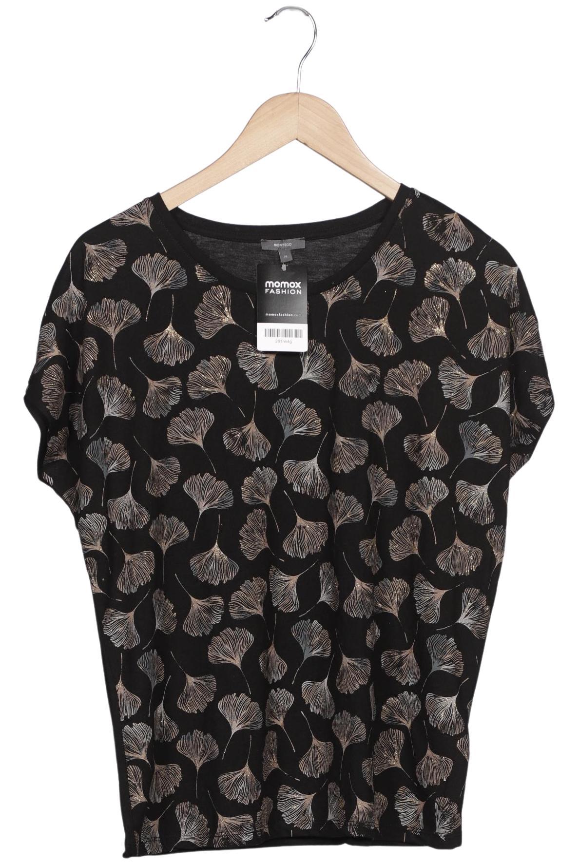 

Montego Damen T-Shirt, schwarz, Gr. 44