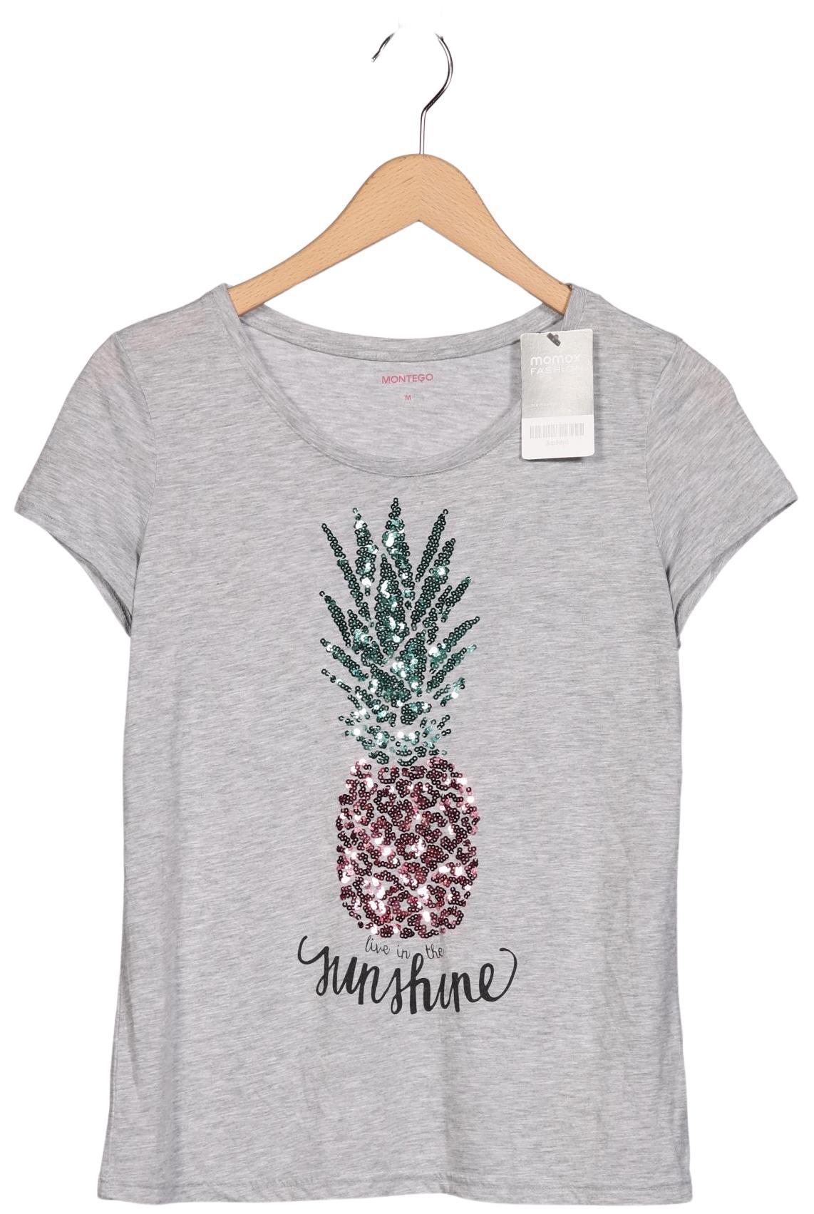 

Montego Damen T-Shirt, grau, Gr. 38