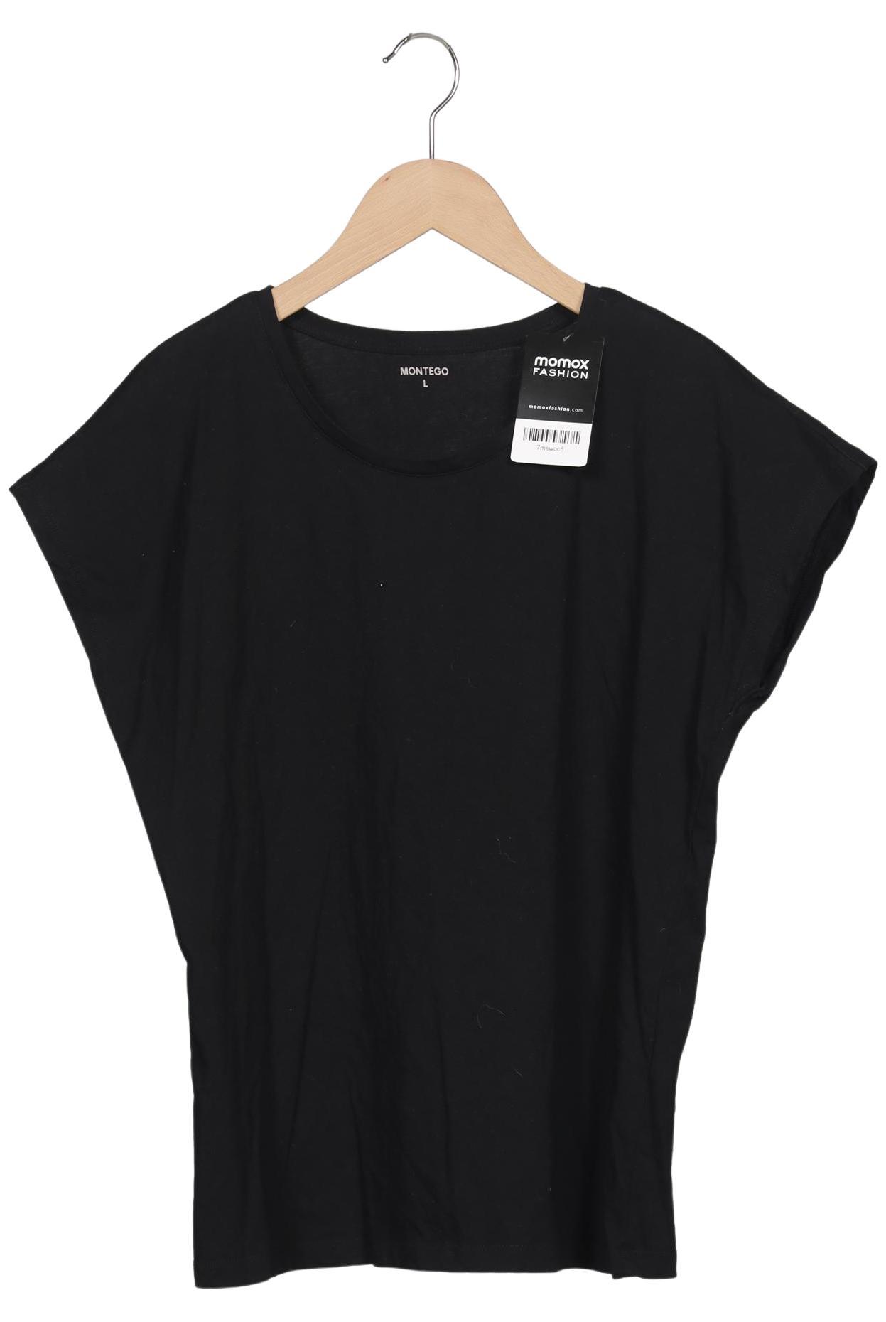 

Montego Damen T-Shirt, schwarz, Gr. 42