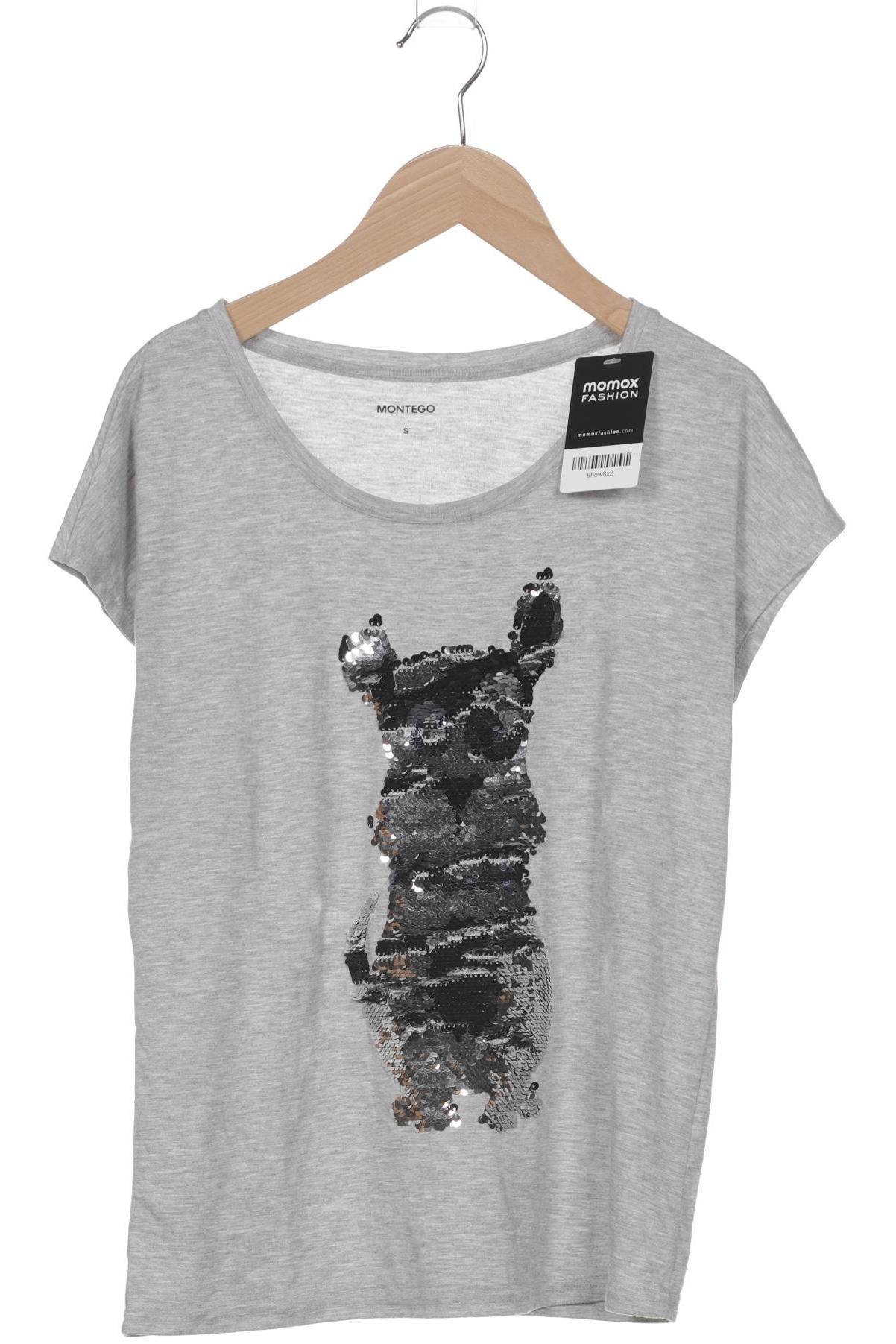 

Montego Damen T-Shirt, grau, Gr. 36