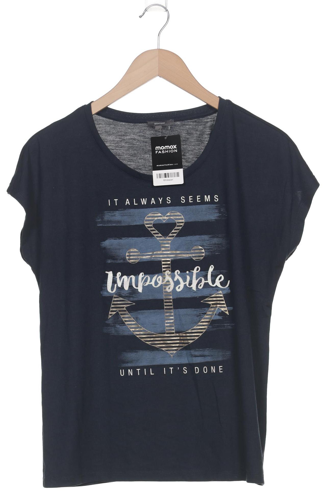 

Montego Damen T-Shirt, marineblau, Gr. 42