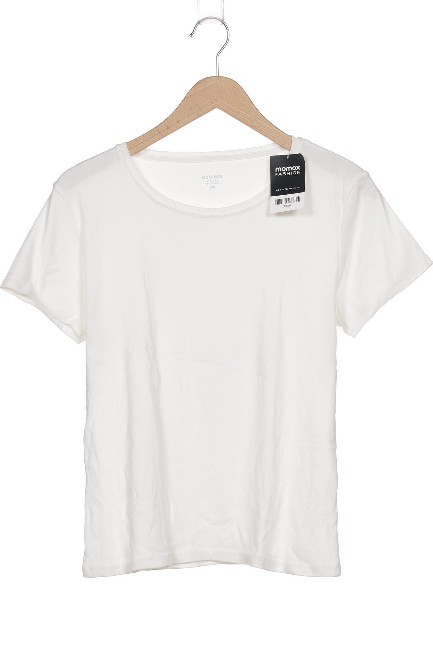 

Montego Damen T-Shirt, weiß, Gr. 46