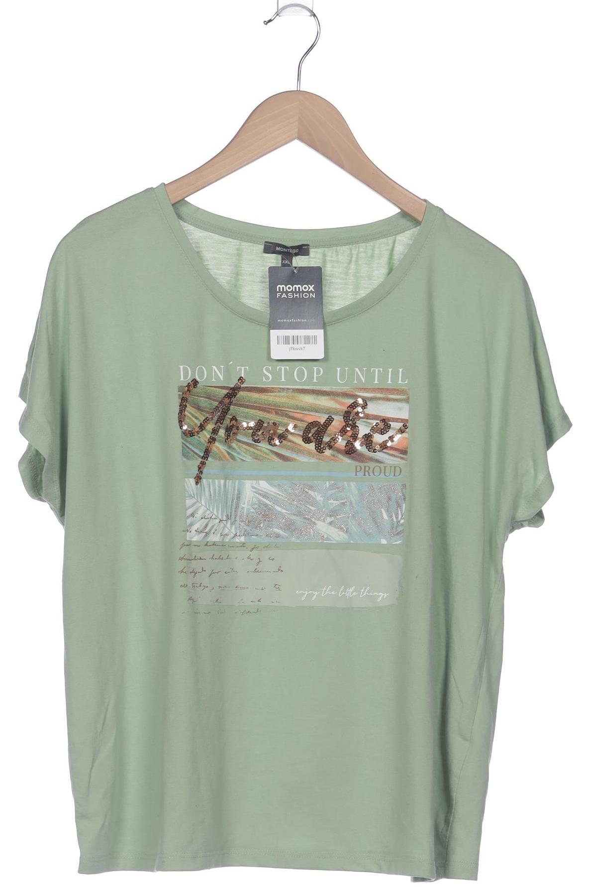 

Montego Damen T-Shirt, hellgrün, Gr. 46