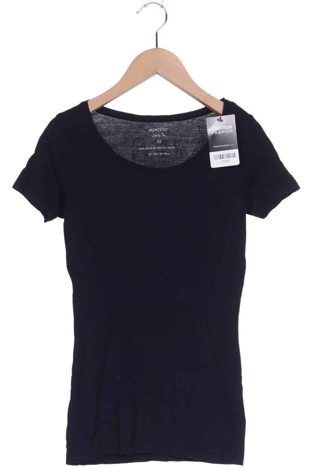 Thumbnail - Montego Damen T-Shirt, marineblau, Gr. 34