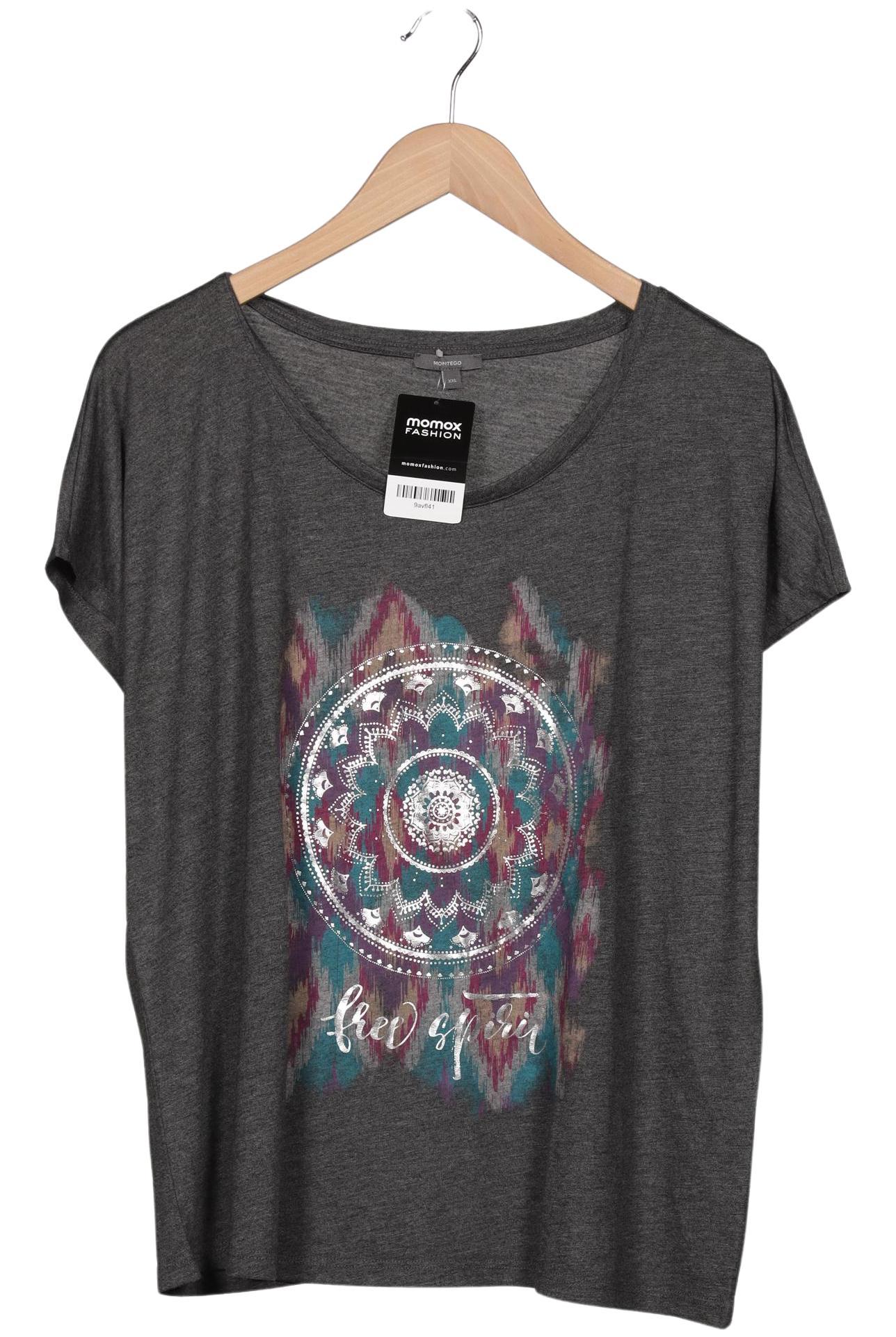 

Montego Damen T-Shirt, grau, Gr. 46