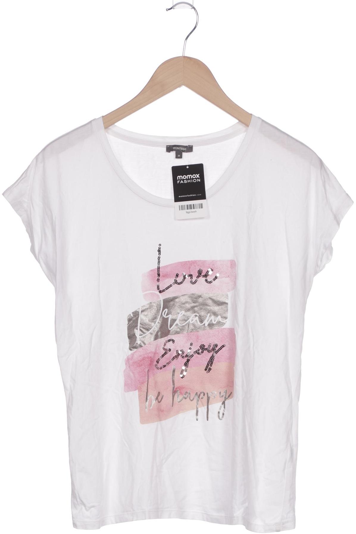 

Montego Damen T-Shirt, weiß, Gr. 38
