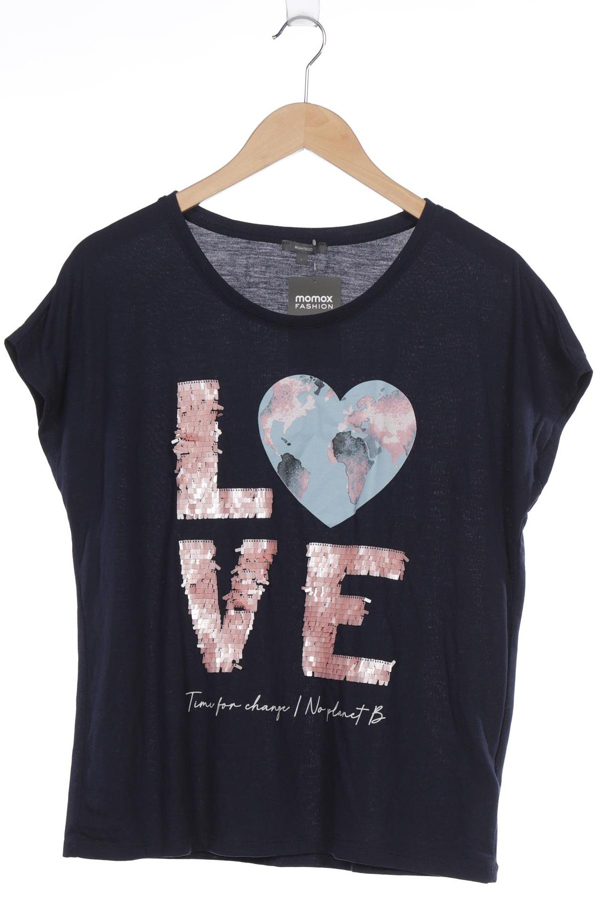 

Montego Damen T-Shirt, blau, Gr. 42