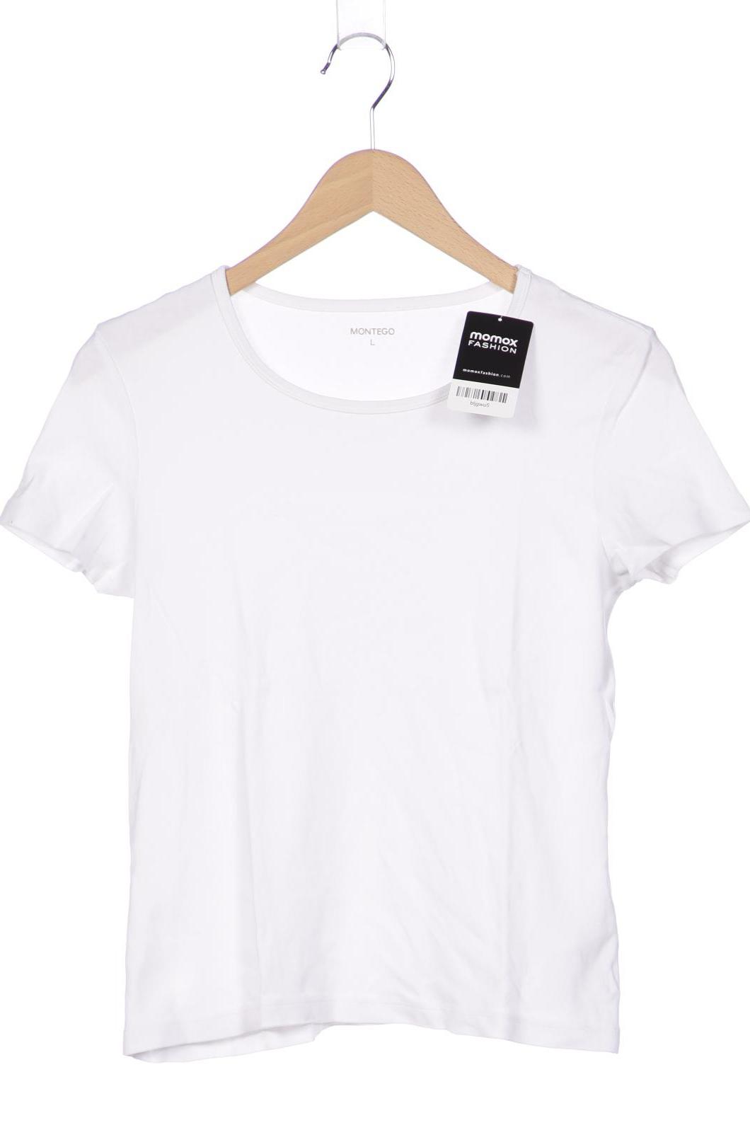 

Montego Damen T-Shirt, weiß, Gr. 42