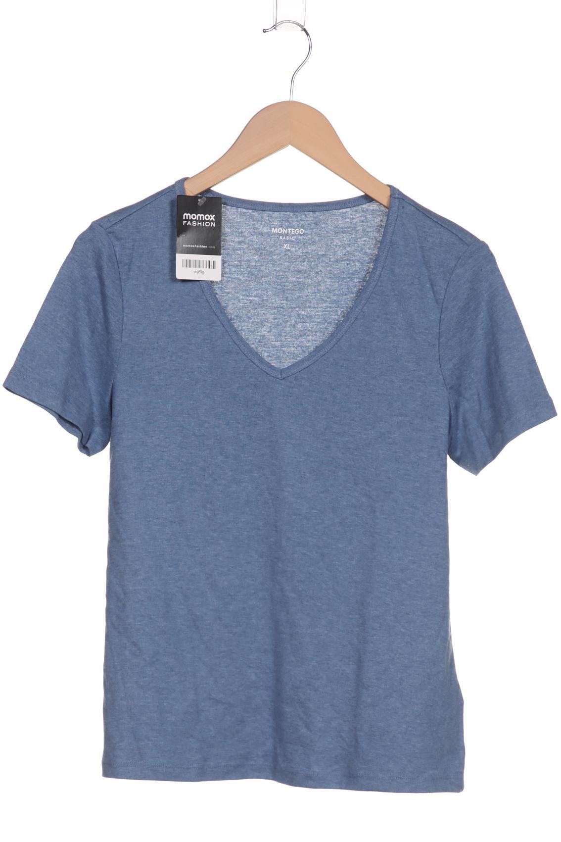 

Montego Damen T-Shirt, blau, Gr. 44