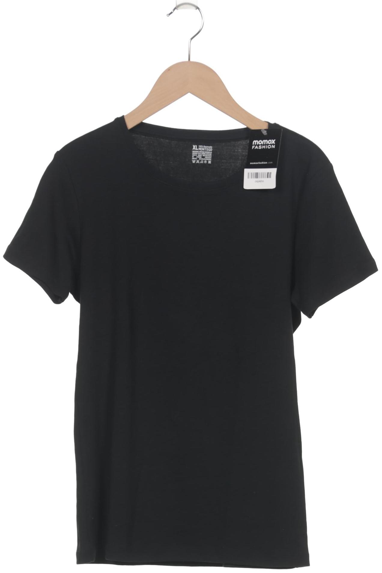 

Montego Damen T-Shirt, schwarz, Gr. 44