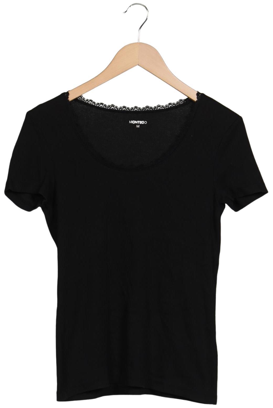 

Montego Damen T-Shirt, schwarz, Gr. 38