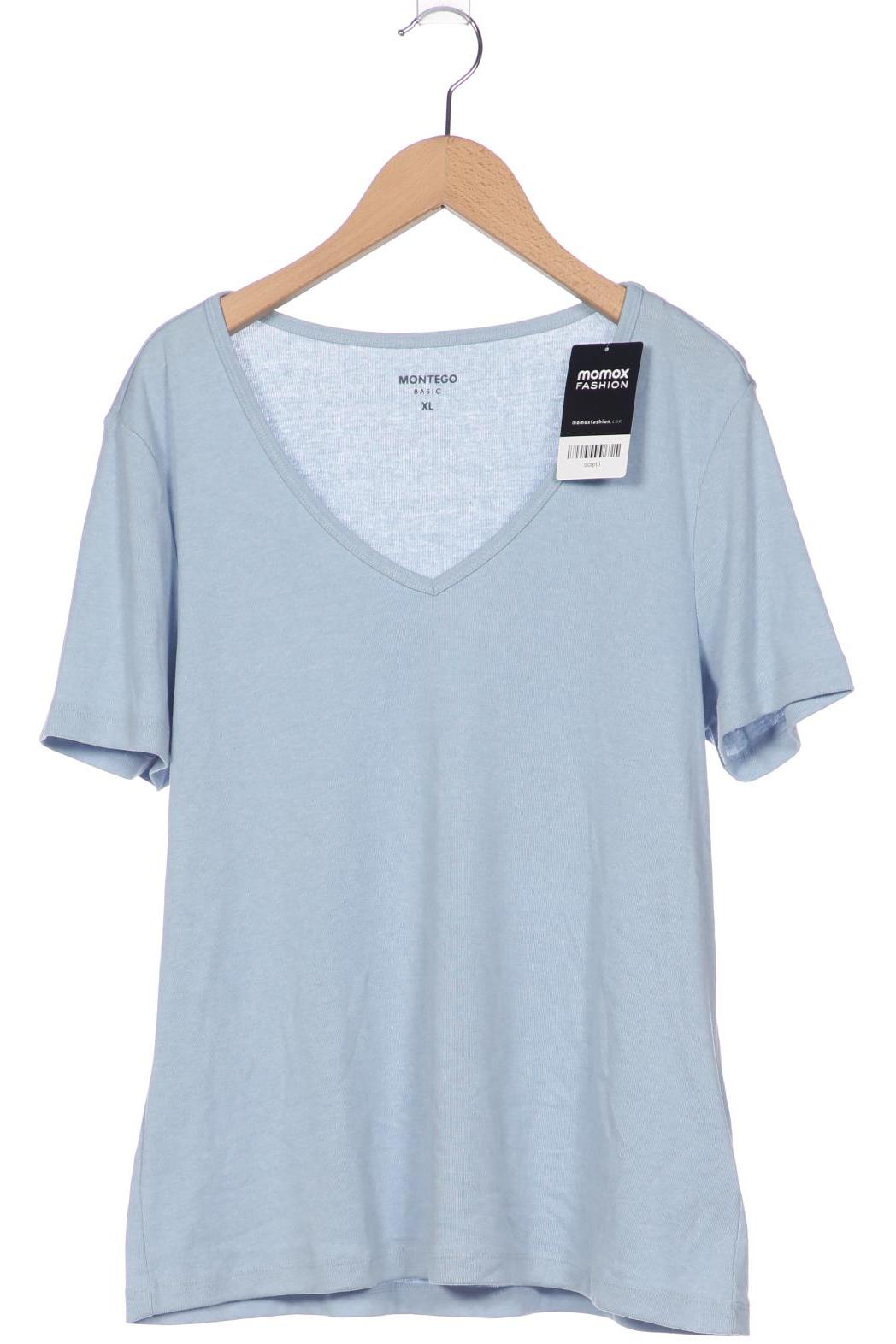 

Montego Damen T-Shirt, hellblau, Gr. 44