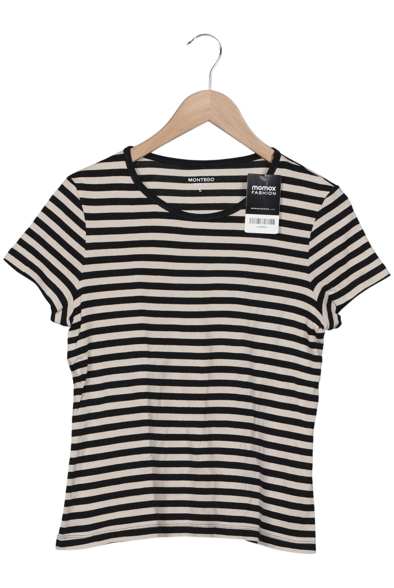 

Montego Damen T-Shirt, schwarz, Gr. 42