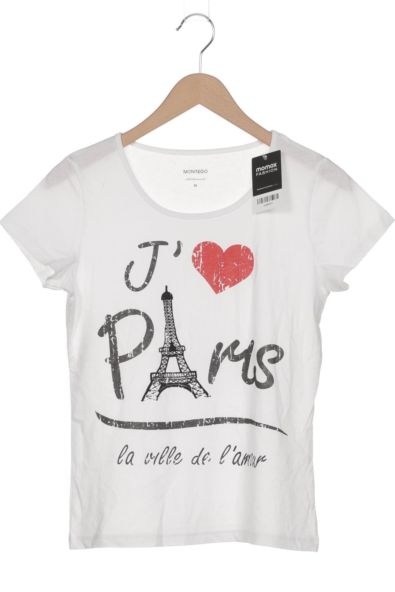 

Montego Damen T-Shirt, weiß, Gr. 38