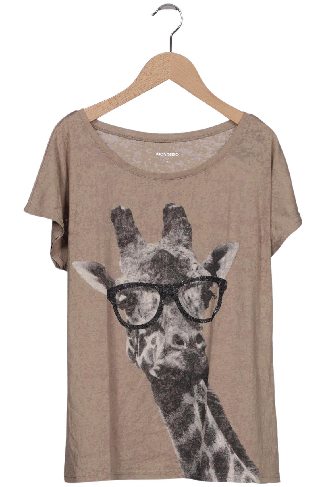 

Montego Damen T-Shirt, beige, Gr. 42
