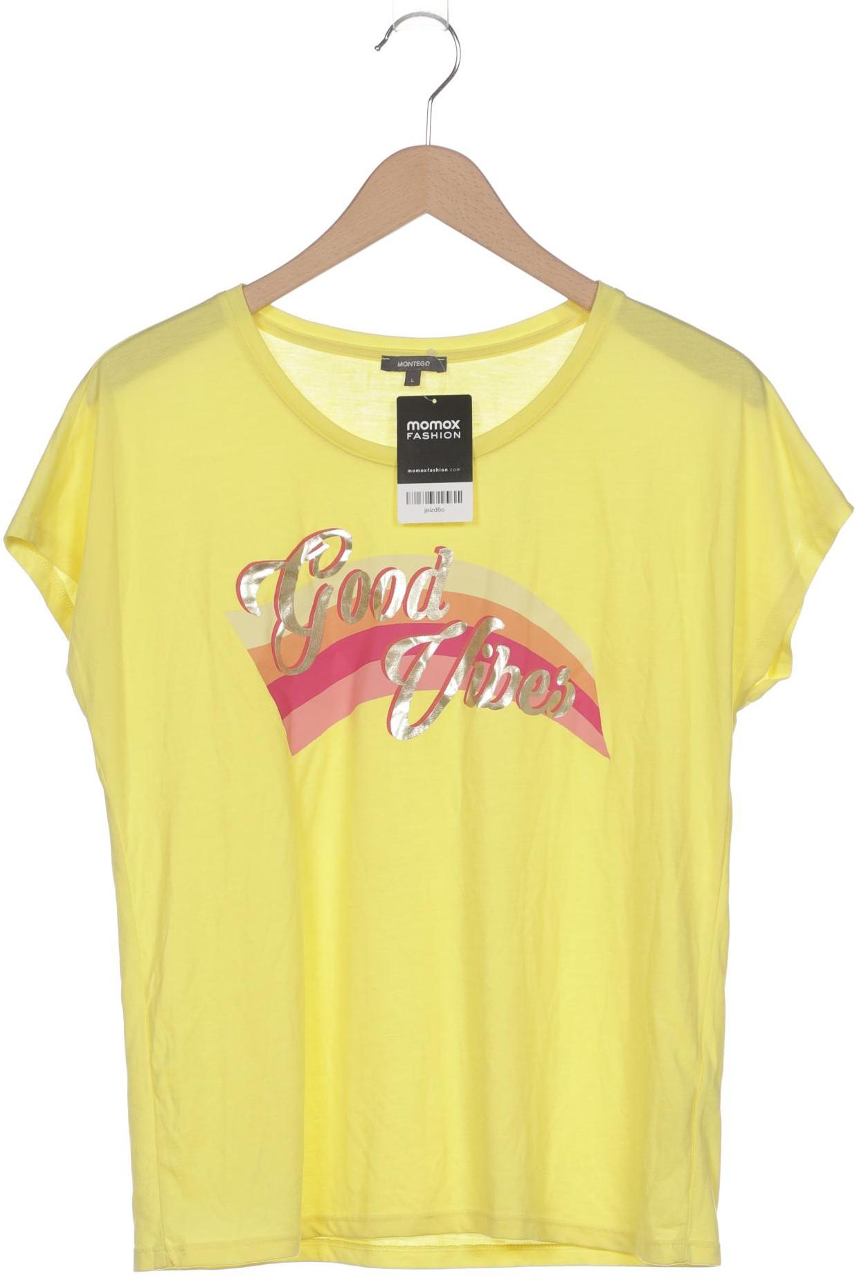 

Montego Damen T-Shirt, gelb, Gr. 42