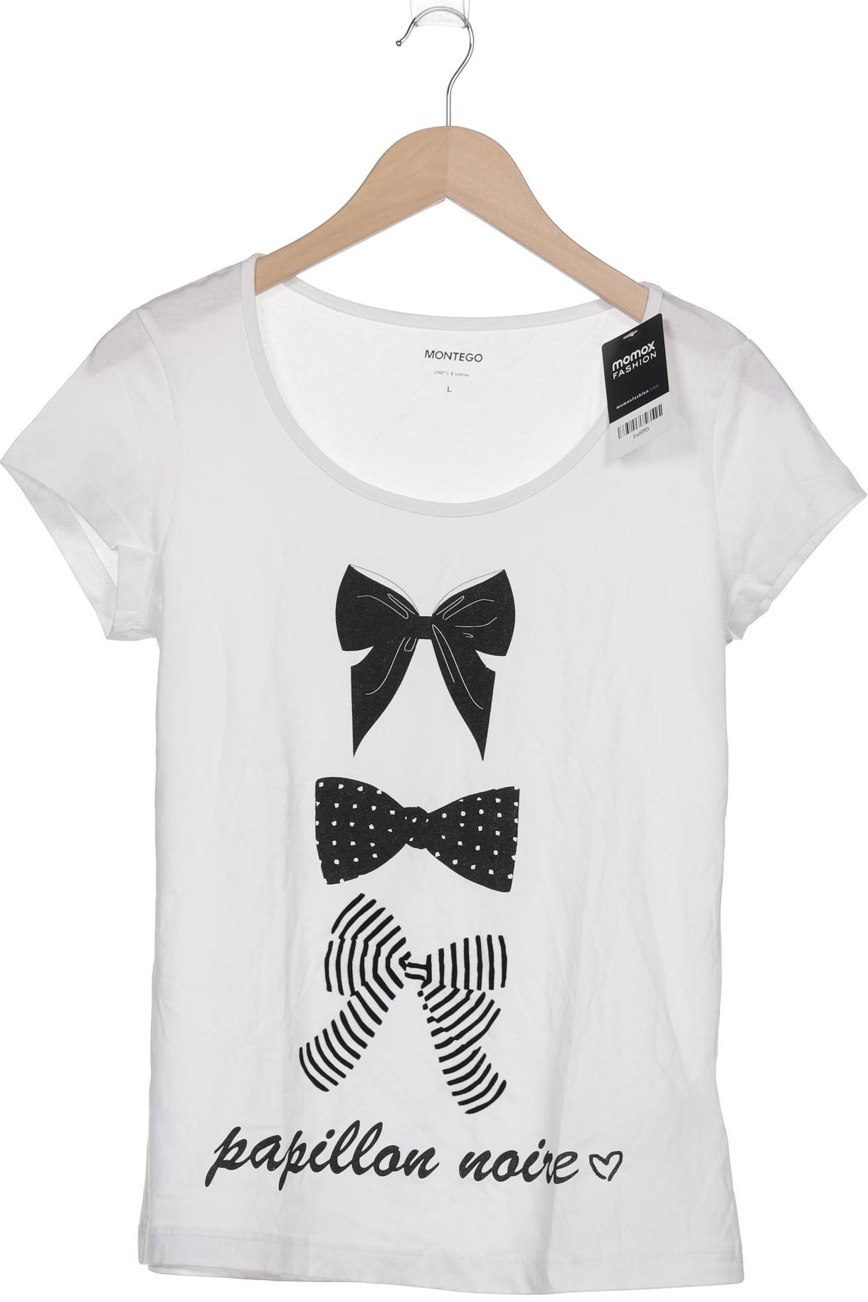 

Montego Damen T-Shirt, weiß, Gr. 42