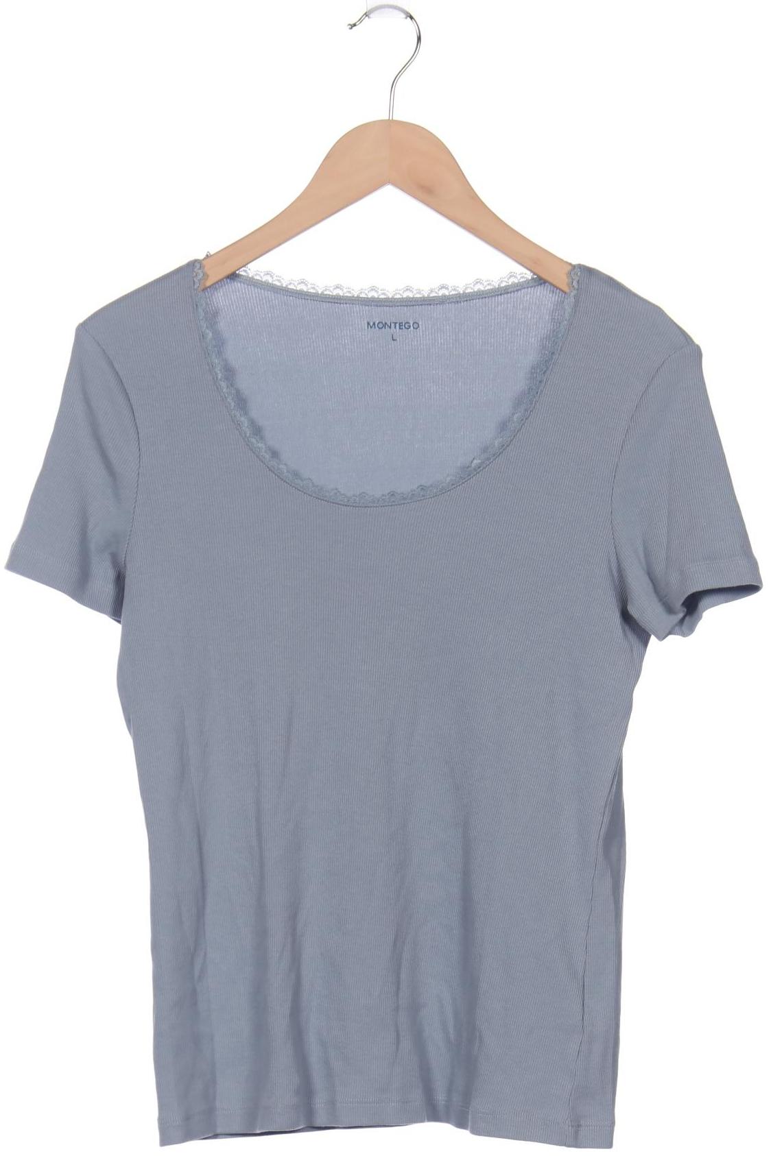 

Montego Damen T-Shirt, hellblau, Gr. 42