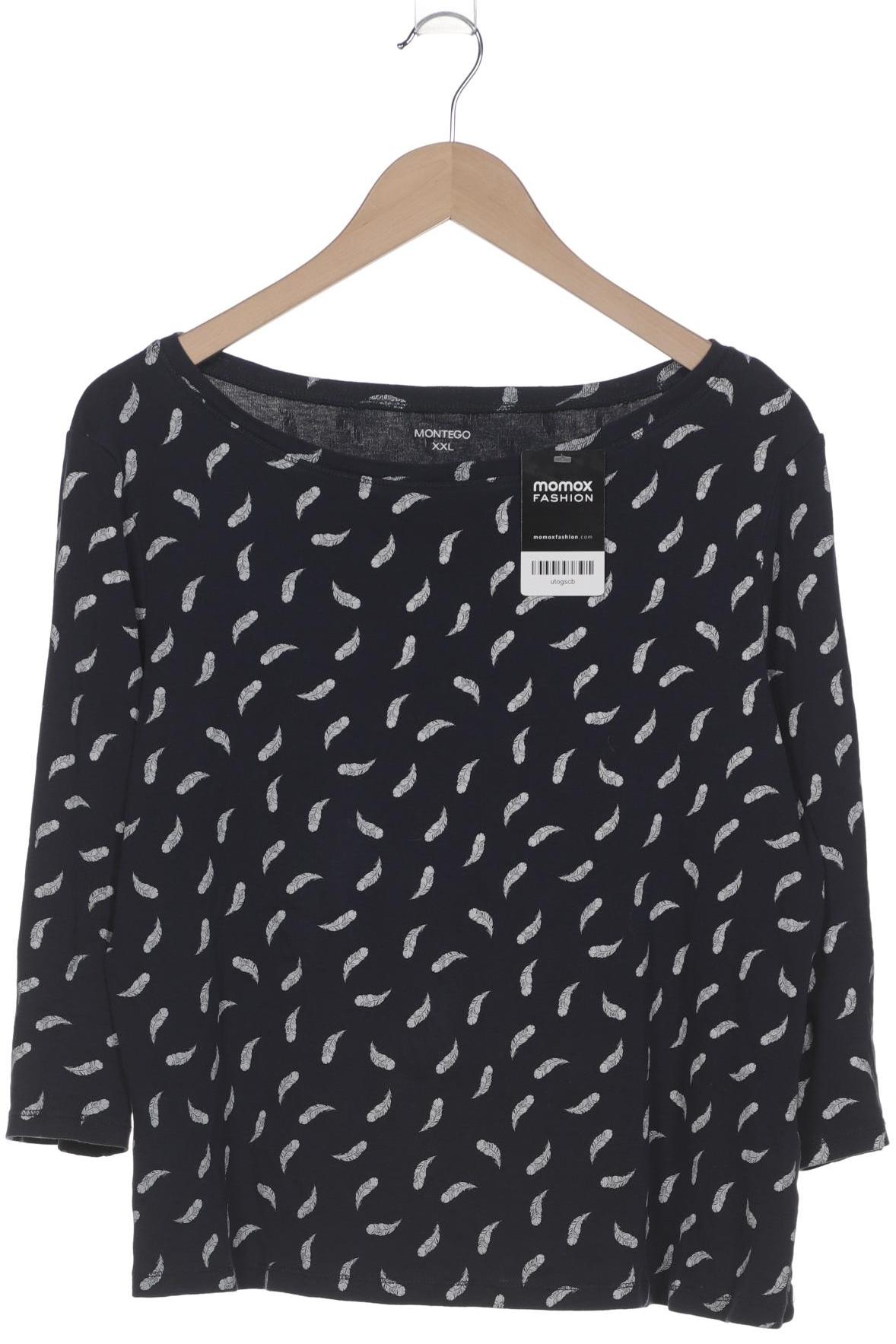 

Montego Damen T-Shirt, marineblau, Gr. 46