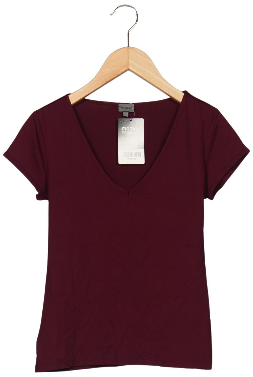

Montego Damen T-Shirt, bordeaux, Gr. 36
