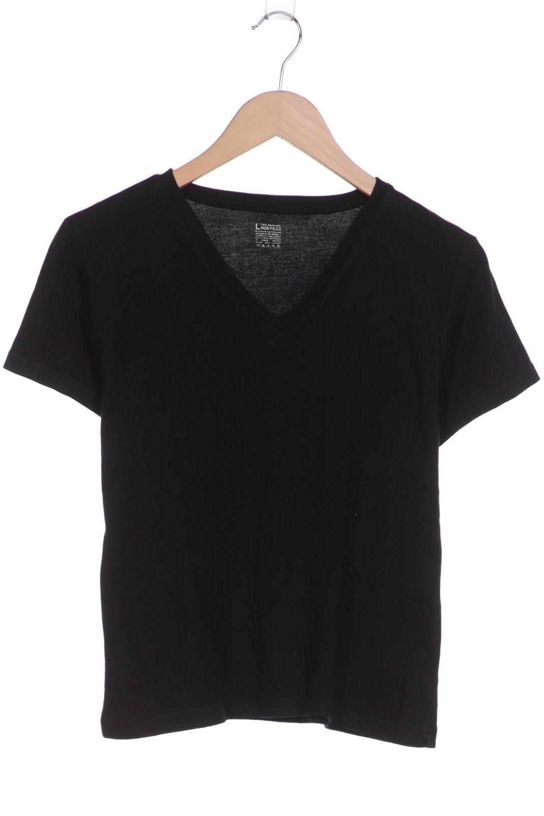 

Montego Damen T-Shirt, schwarz, Gr. 42