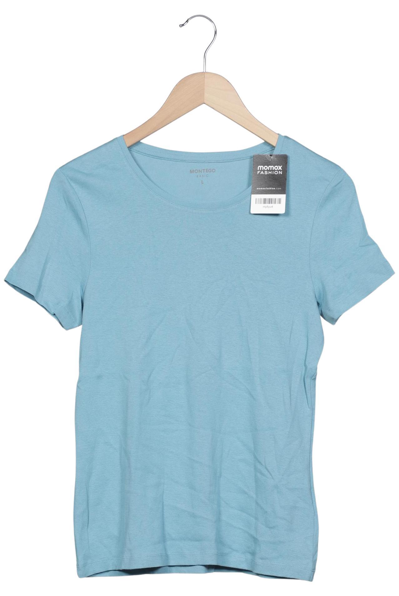 

Montego Damen T-Shirt, hellblau, Gr. 42