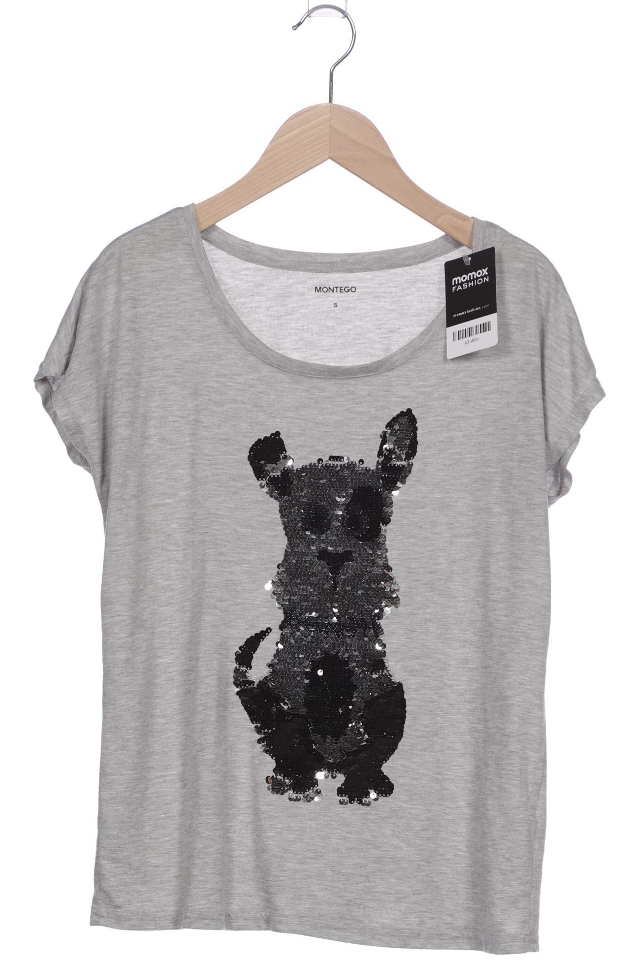 

Montego Damen T-Shirt, grau, Gr. 36