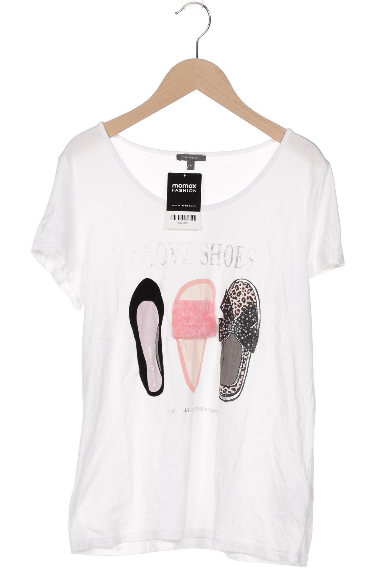 

Montego Damen T-Shirt, weiß, Gr. 38