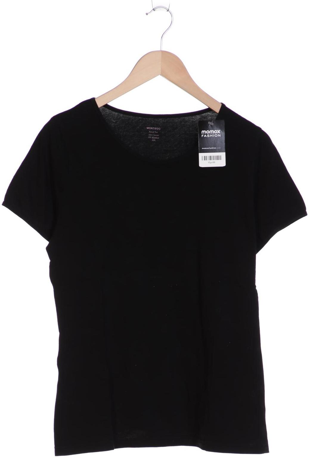 

Montego Damen T-Shirt, schwarz, Gr. 46