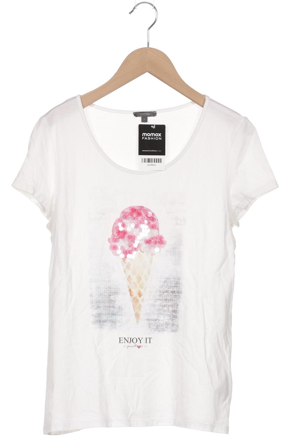 

Montego Damen T-Shirt, weiß, Gr. 36