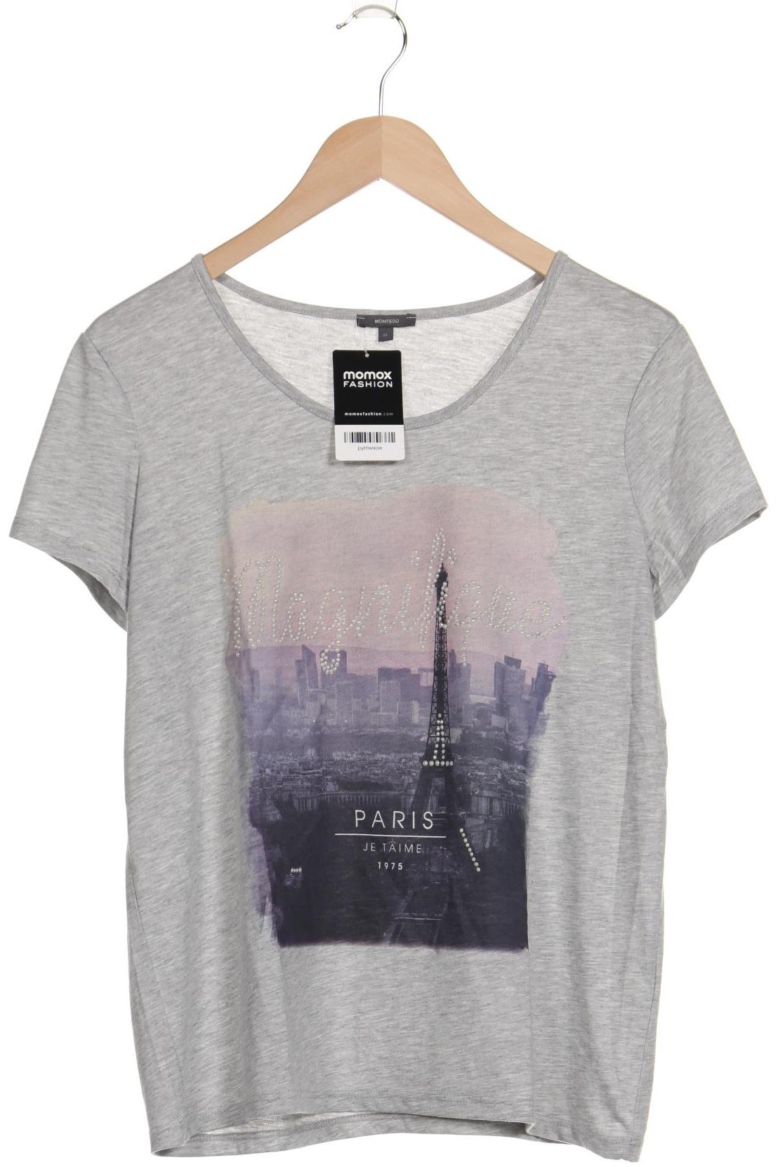 

Montego Damen T-Shirt, grau, Gr. 44
