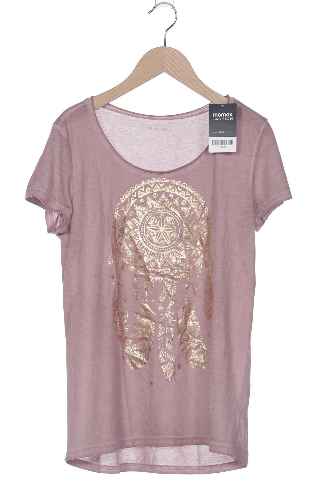 

Montego Damen T-Shirt, pink, Gr. 38