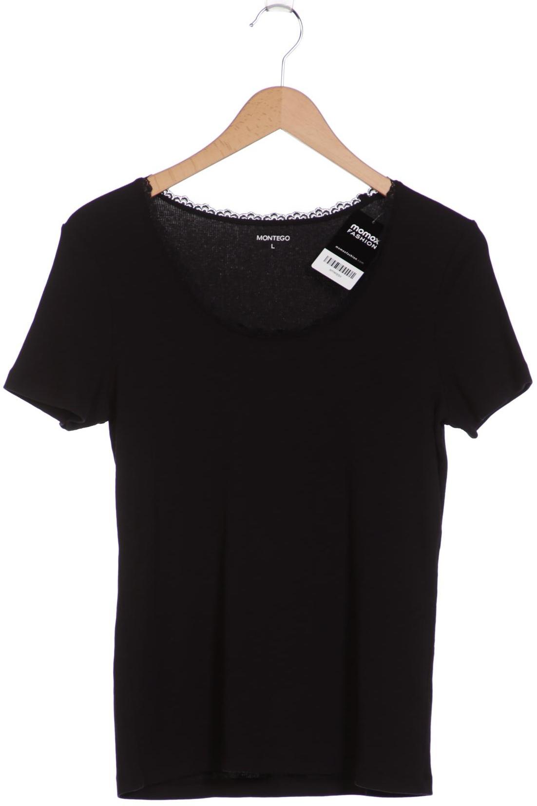 

Montego Damen T-Shirt, schwarz, Gr. 42