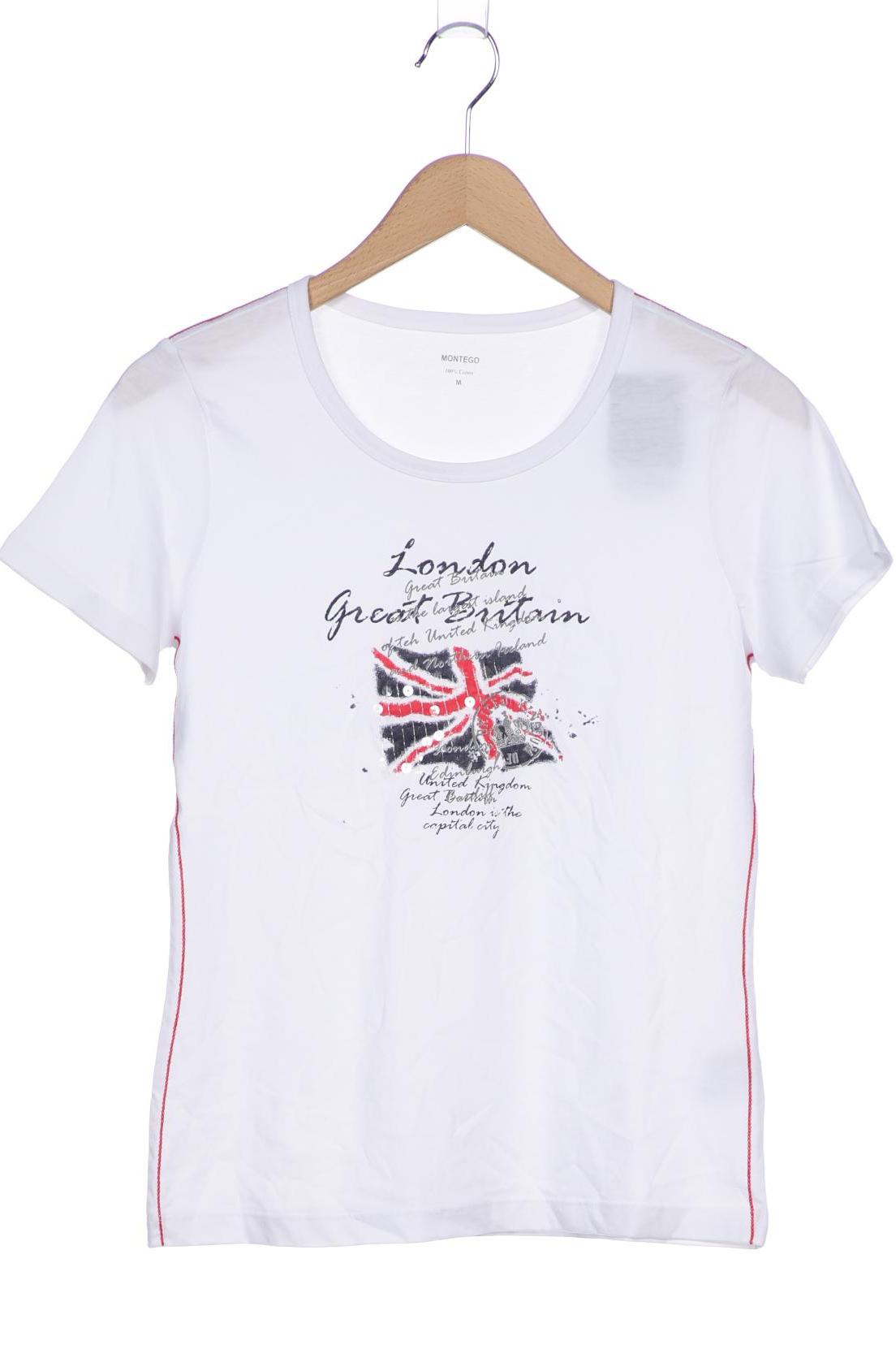 

Montego Damen T-Shirt, weiß, Gr. 38