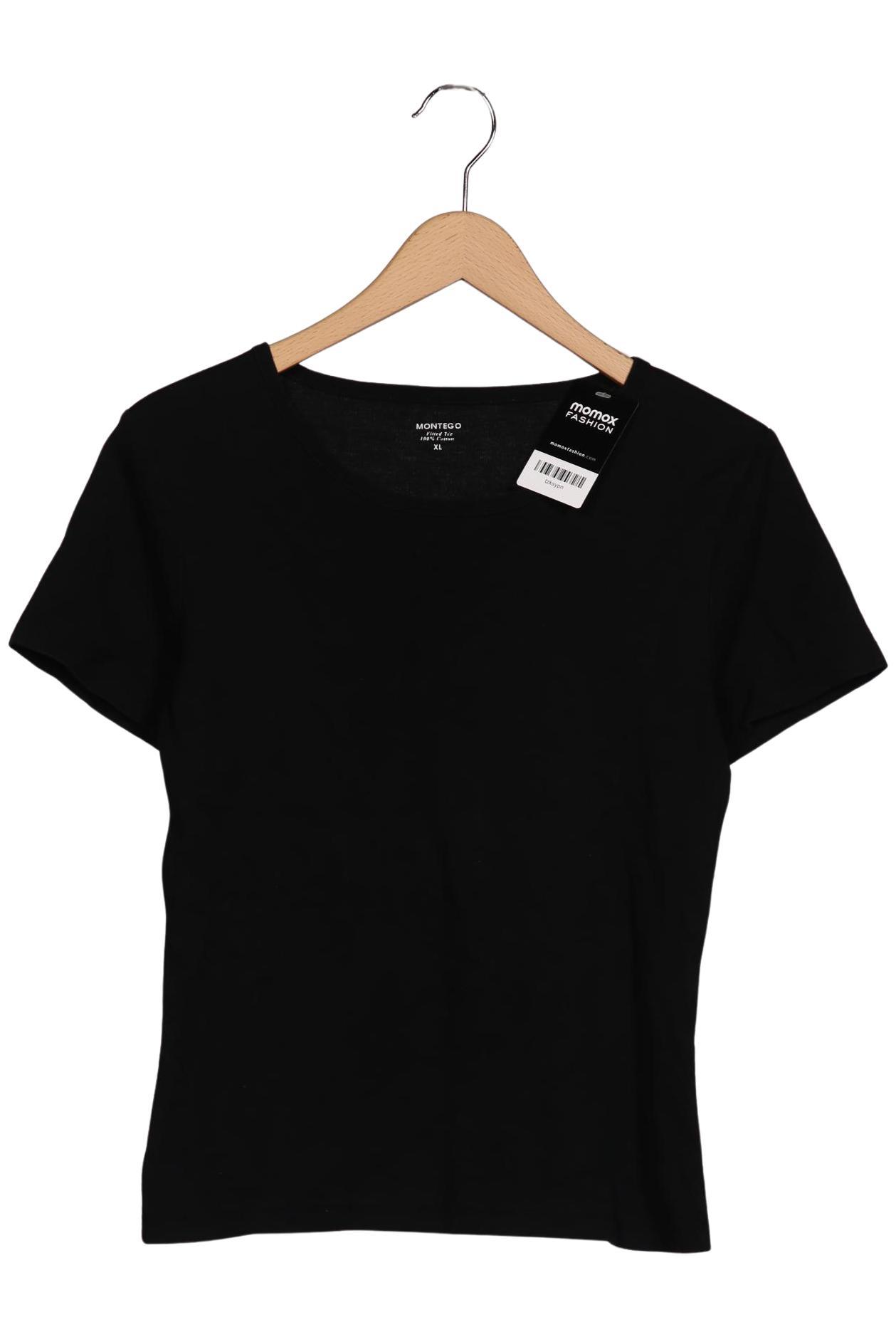 

Montego Damen T-Shirt, schwarz, Gr. 44