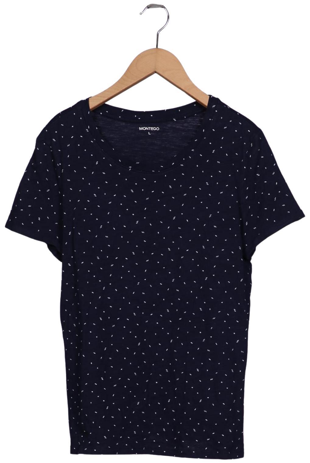 

Montego Damen T-Shirt, marineblau, Gr. 42
