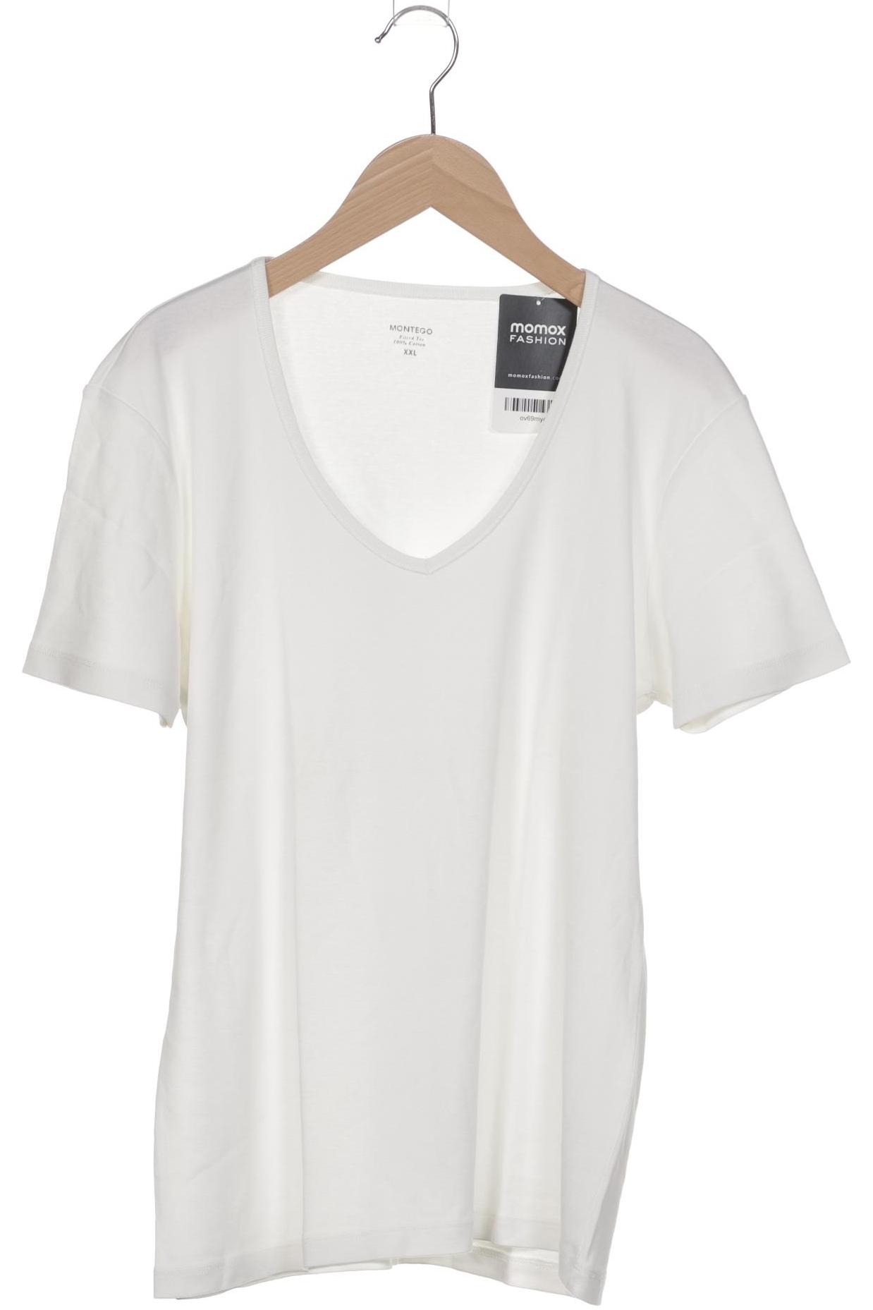 

Montego Damen T-Shirt, weiß, Gr. 46