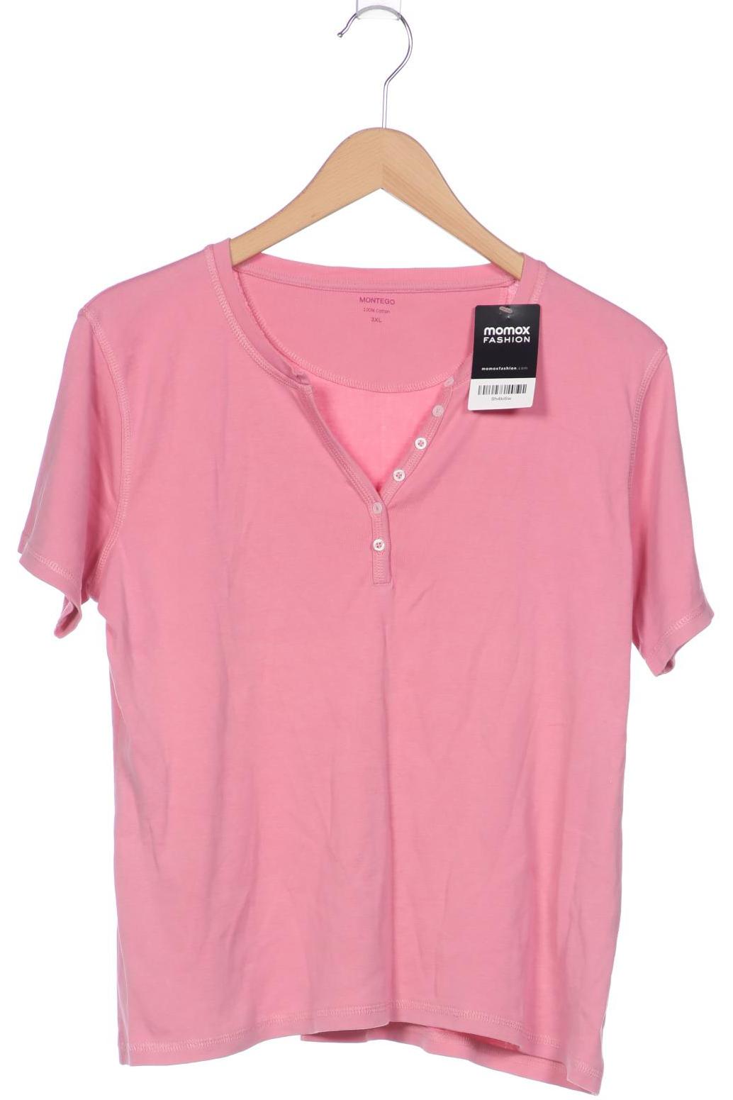 

Montego Damen T-Shirt, pink, Gr. 48