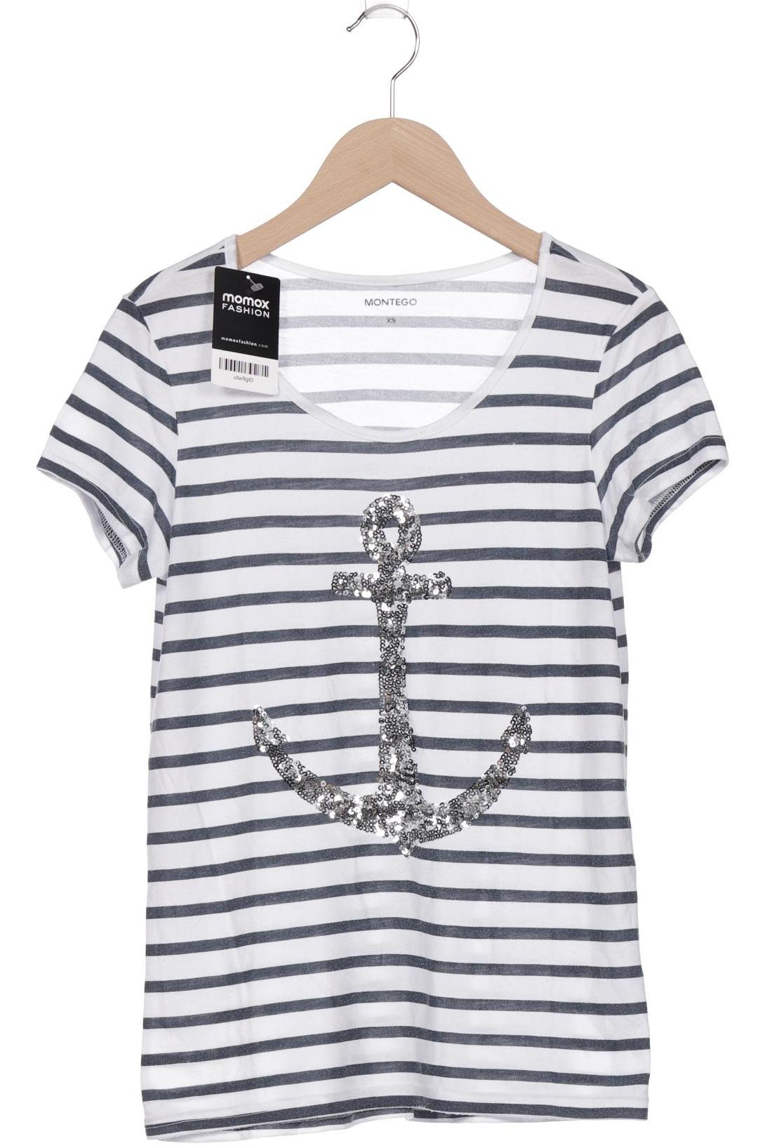 

Montego Damen T-Shirt, weiß, Gr. 34