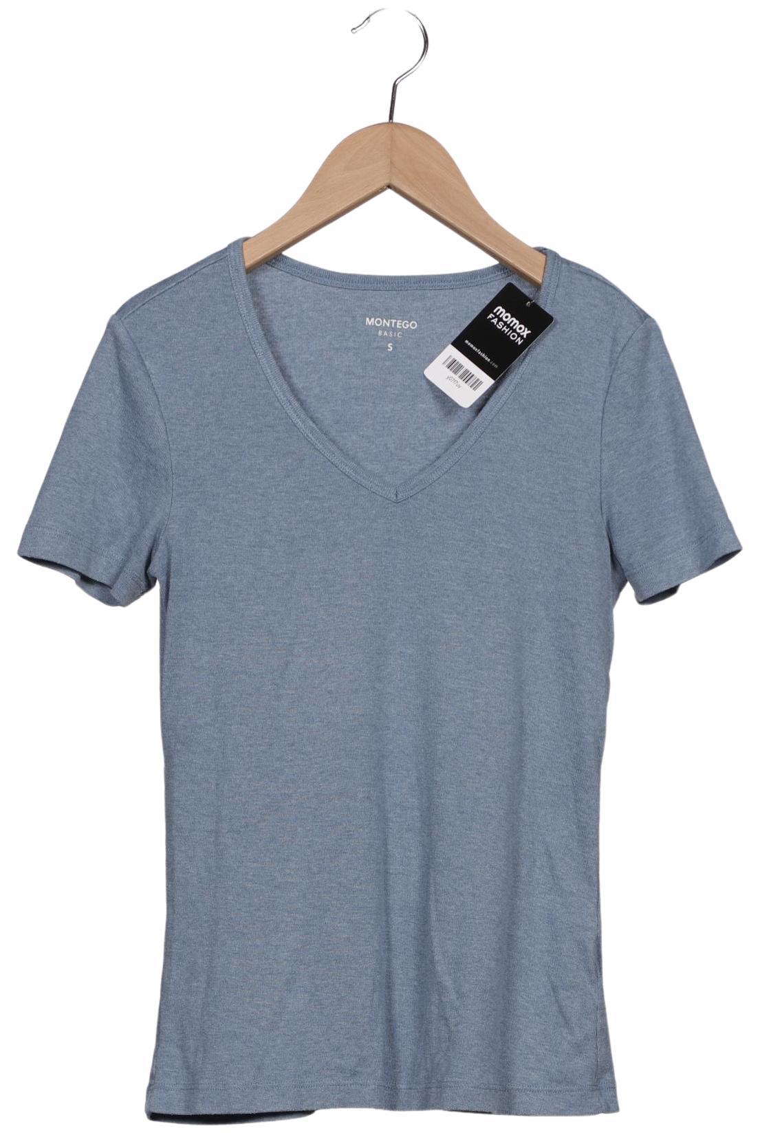 

Montego Damen T-Shirt, blau, Gr. 36