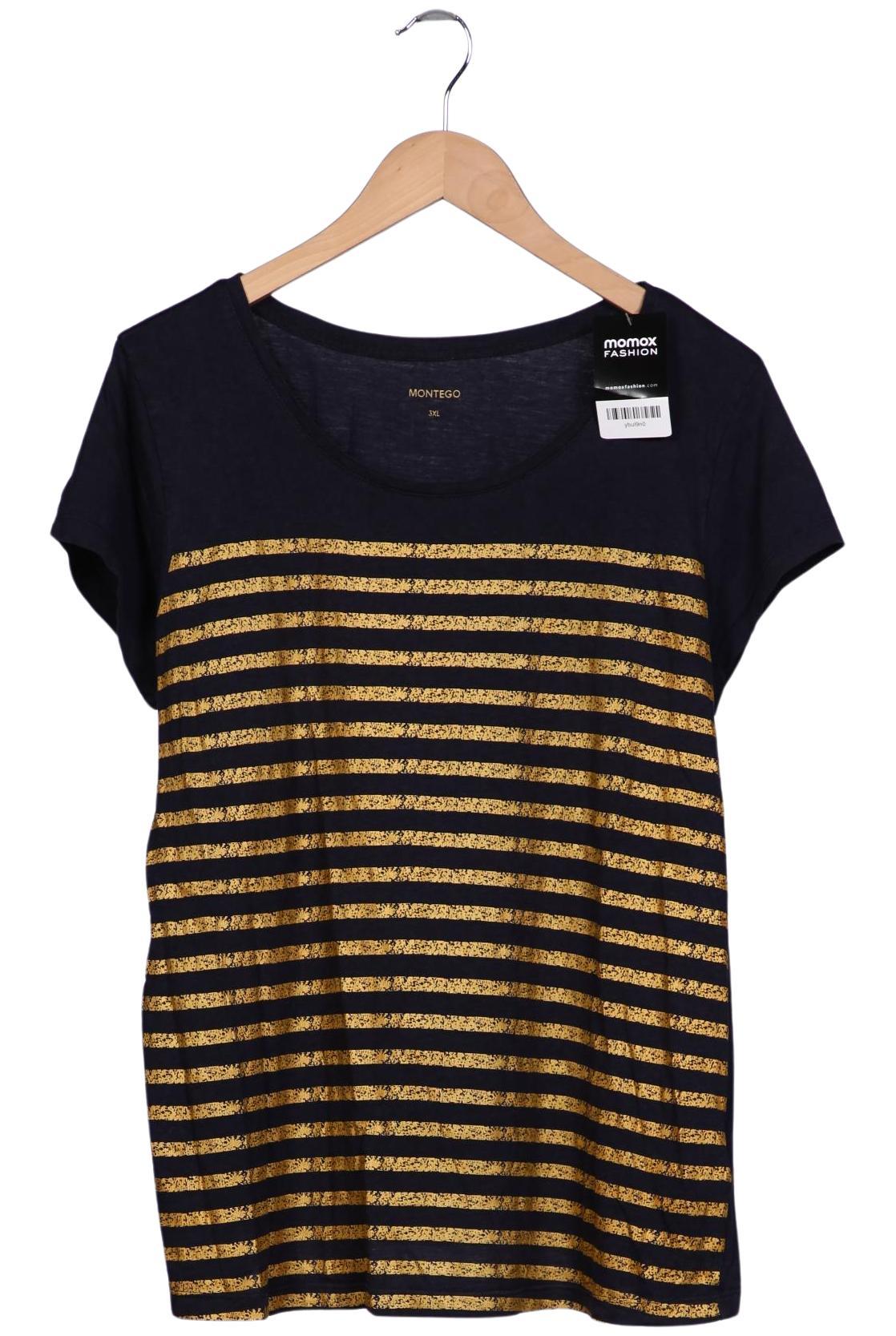 

Montego Damen T-Shirt, marineblau, Gr. 48