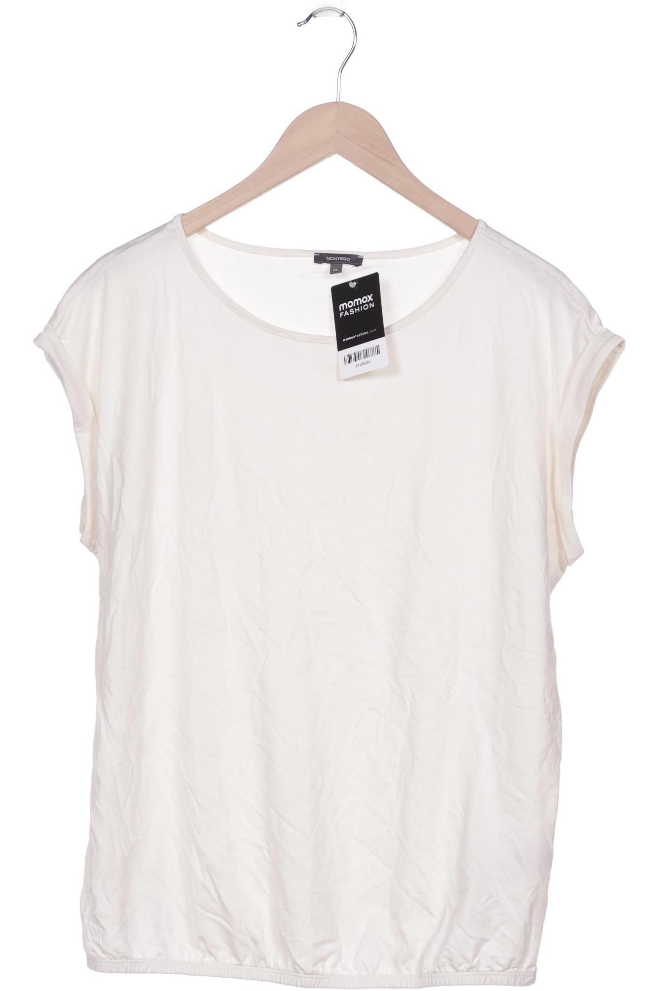 

Montego Damen T-Shirt, cremeweiß