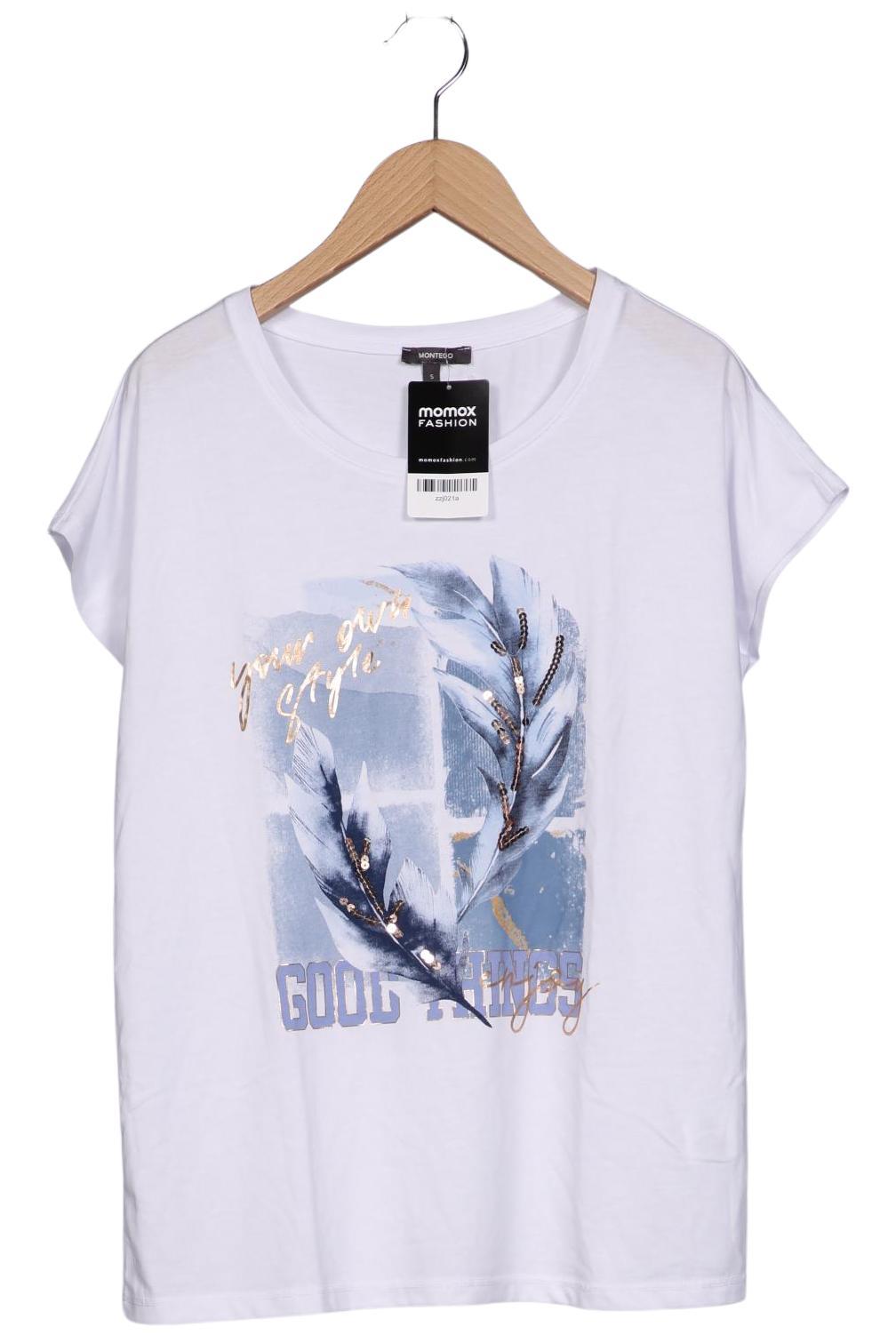 

Montego Damen T-Shirt, weiß, Gr. 36