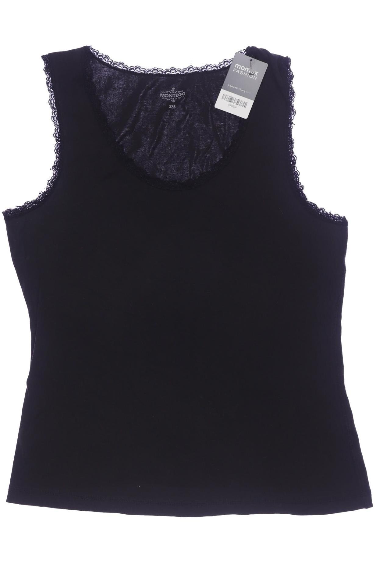 

Montego Damen Top, schwarz, Gr. 48
