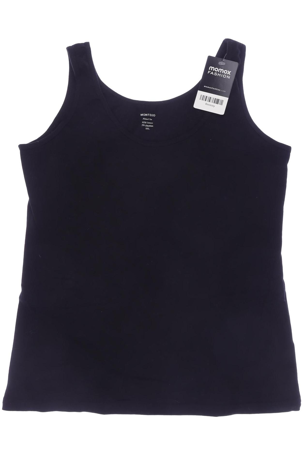 

Montego Damen Top, schwarz, Gr. 46